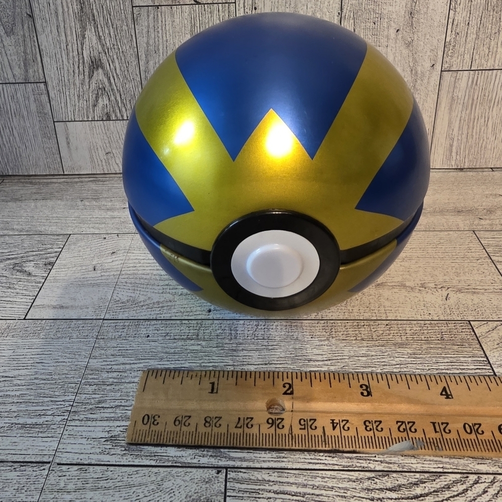 Pokemon Blue and Gold Pokeball Toy
